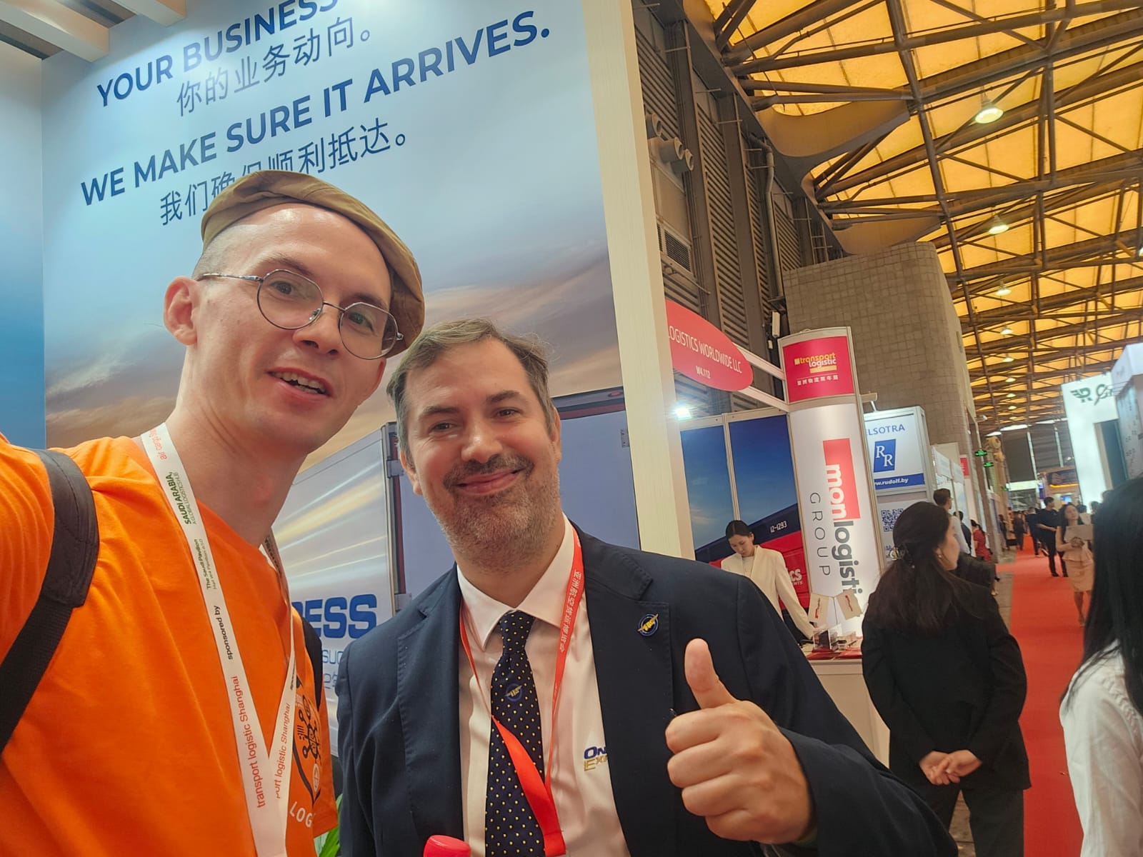 Transport Logistic Shanghai — встреча с партнёром