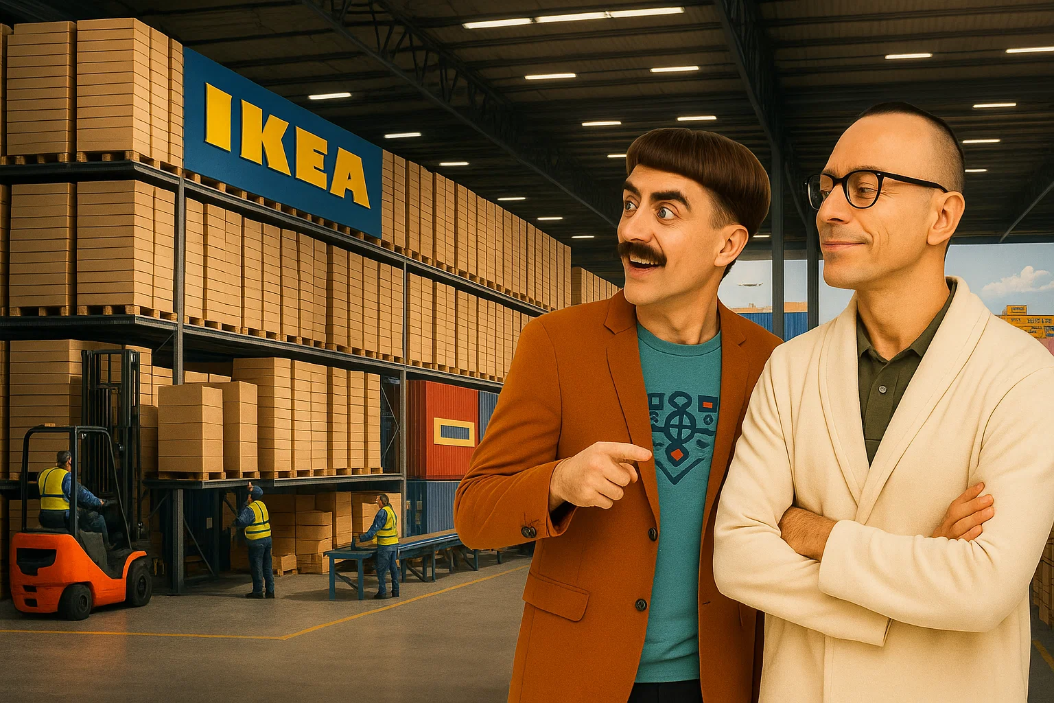 История логистики IKEA: как мебель покорила мир